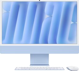 Komputer Apple APPLE 24inch iMac with Retina 4.5K display Apple M4 chip with 8core CPU and 8core GPU 16GB 256GB SSD Blue