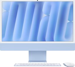 Komputer Apple APPLE 24inch iMac with Retina 4.5K display Apple M4 chip with 10core CPU and 10core GPU 24GB 512GB SSD Blue
