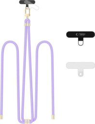 Tech-Protect TECH-PROTECT C7S ROPE CROSSBODY STRAP LAVENDER/GOLD