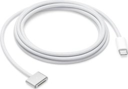 Kabel USB CoreParts MBXAP-MAG3-CABLE adapter zasilający/ inwentor Wewnętrzna Biały