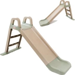 Doloni Zjeżdżalnia Doloni Eco dla dzieci 140 cm beż/mięta 0140/01