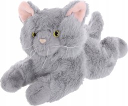 Madej Maskotka Duży Szary Kot 45 cm Prztulanka