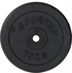 Sportop obciążenie żeliwne 15 kg fi26