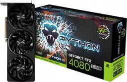 Karta graficzna Gainward RTX 4080 Super 16GB Gainward Python III OC GDDR6X 3Fan