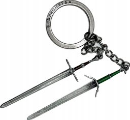 Breloczek Good Loot Brelok Good Loot The Witcher 3 Geralt Two Swords Keychain