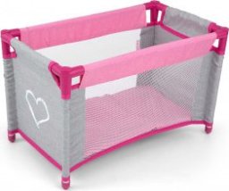Milly Mally Łóżeczko dla lalek Lisa Prestige Pink