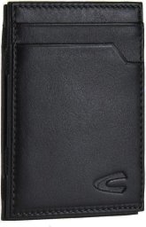 Camel Active CAMEL ACTIVE Small Slim skórzany portfel, etui czarny 286-705 60 RFID