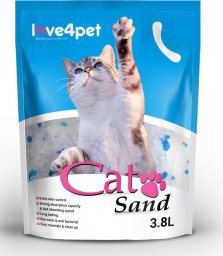 TropiDog Żwirek Silikonowy dla Kota Cat Sand 3,8l