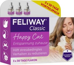 CEVA Feliway Wkład Dyfuzora 30 dniowy - 3x48ml ECONOMY PACK