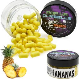 Margrom Dumbells POP UP 6mm Margrom ANANAS przynęt Method Feeder