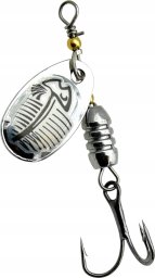 Miracle Fish Błystka obrotówka blacha sztuczna przynęta na ryby 3,6 g / 5,2 cm Szczupak