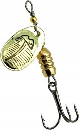 Miracle Fish Błystka obrotówka blacha sztuczna przynęta na ryby 3,8 g / 5,5 cm Szczupak