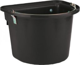 Kerbl KERBL Pojemnik na paszę z zawiesiem, 12 l, czarny