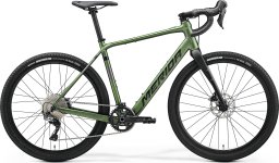 Rower elektryczny Merida Merida eSILEX+ 600 GRAVEL 28" SILK FOG GREEN(BLACK) Wybierz rozmiar ramy: XL