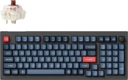 Klawiatura Keychron Keychron V5 MAX 96% Knob Wireless Tri-Mode QMK/VIA Gateron Jupiter Brown Switch Carbon Black