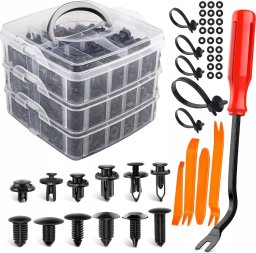 Falon-Tech SPINKI KOŁKI DO TAPICERKI 620szt SILVER