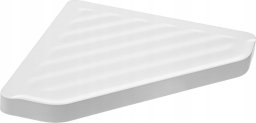 Kuchinox Półka łazienkowa ścienna narożna 20,1x20,1x39cm płaska biała APO