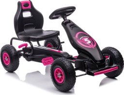 DUŻY GOKART NA PEDAŁY SUPER POWER 5, POMPOWANE KOŁA/G18