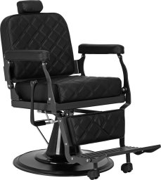 Activeshop Fotel Barberski Carlos extra Czarny