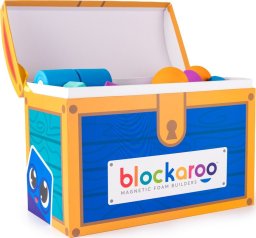 BLOCKAROO klocki konstrukcyjno magnetyczne piankowe do zabawy w wodzie 100e