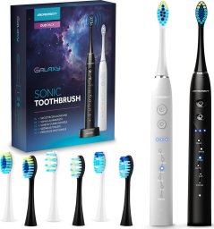 Szczoteczka soniczna do zębów zestaw 2 szt Berdsen Galaxy Duo