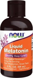 NOW Foods Witaminy Melatonina 59 ml