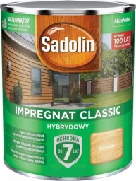 SADOLIN IMPREGNAT CLASSIC HYBRYDOWY 7 LAT DĄB JASNY 2.5L (1 SZT)