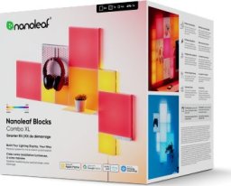 Nanoleaf Blocks Combo Starter Kit - panele świetlne (10 sztuk, 1 kontroler)