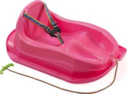 Marmat Jabłuszko Ślizg na Śnieg Bobslej dla Dzieci MARMAT Pink