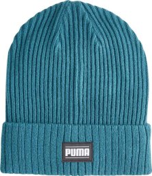 Czapka Puma Ribbed Classic Cuff Beanie turkusowa 024038 11 Senior