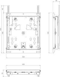 Hagor Wh Sa Flip 65 Obrotowy I Uchylny Uchwyt Ścienny Do Samsung Wm65R, Wm65B (5789)