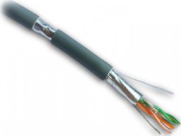 DATACOM Kabel FTP Cat.5e, szpula 305m (12101) Szary