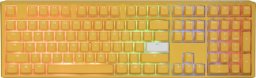 no name Klawiatura do gier Ducky One 3 Yellow, RGB LED - MX-Clear (US)