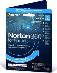 NortonLifeLock 21426425 Norton 360 for Gamers Holenderski Licencja podstawowa 1 x licencja 1 lat(a)