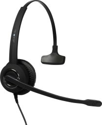 Plusonic Zestaw Słuchawkowy On Ear 6337-10.1P Przewodowa Czarny