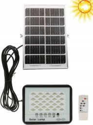 HALOGEN Lampa SOLARNA LED 80W Uliczna Pilot CZUJNIK Zmierzchu 5205