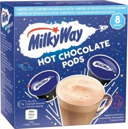 Hot chocolate pods compatible with NESCAFE(r) Dolce Gusto(r) Milky Way, 8 pcs.
