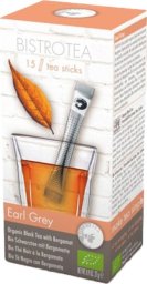 Organic black tea Bistro Tea Earl Grey, 15 pcs.