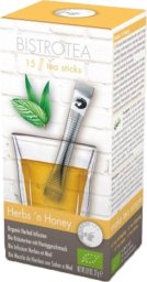 Organic herbal infusion Bistro Tea Herbs'n Honey, 15 pcs.