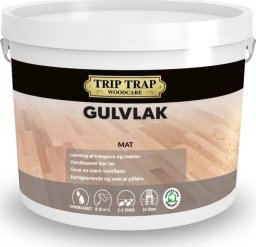 TRIP TRAP Gulvlak mat farveløs 4,5L