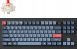 Keychron - V3 Max QMK/VIA Wireless Custom Mechanical Keyboard - Klawiatura mechaniczna Fully Assembled Knob Red