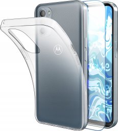 Hello Case Etui Do Motorola Moto G31 (Przezroczyste, Silikonowe, Ochronne) Szkło 9H