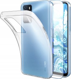 Etui Do Oppo A16 / A16s (Przezroczyste, Silikonowe, Ochronne) Szkło 9H
