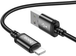 Kabel USB Hoco USB-A - Lightning 1 m Czarny