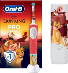 Szczoteczka Braun Pro Kids Król Lew Czerwona