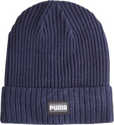 Czapka Puma Ribbed Classic Cuff Beanie granatowa 024038 10 Senior