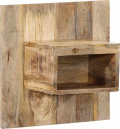 vidaXL Szafka nocna, 50x27x50 cm, surowe drewno mango