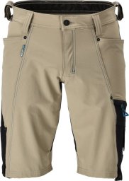 MASCOT Szorty ADVANCED (kolor jasny khaki/czerń, rozmiar C42)