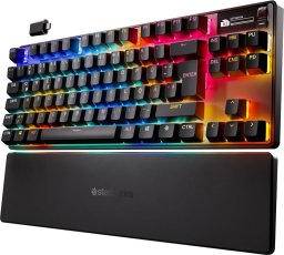 SteelSeries Apex Pro TKL Gen 3 Wireless Gaming-Tastatur, TKL-Tastatur (80 %), OLED-Display, OmniPoint 3.0 Switches, RGB  ISO (DE)