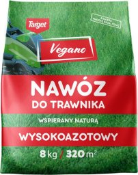 Wysokoazotowy nawóz do trawnika Vegano  wspierany naturą 8 kg